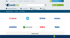 Desktop Screenshot of nordicink.fi