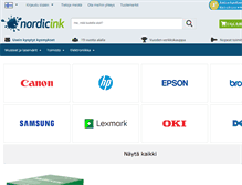 Tablet Screenshot of nordicink.fi